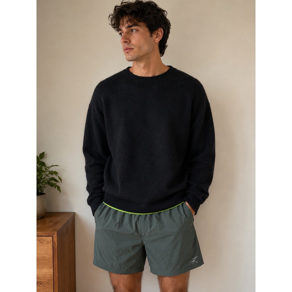 Arc'teryx Aptin Shorts Men's XL Green Lightweight Trail Running Athletic Outdoor